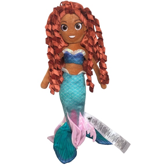 Disney Little Mermaid Curly Hair Plush Doll - Picture 6 of 7